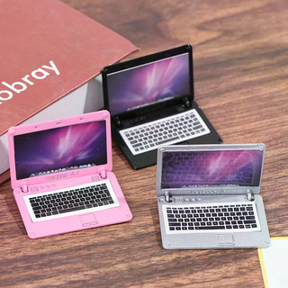 3 Cái / bộ 1: 6 Nhà Búp Bê Mô Phỏng Thu Nhỏ Laptop Điện Thoại Máy Tính Bảng Mô Hình Nhà Búp Bê Học Cảnh Trang Trí Đồ Chơi