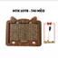 Hộp gỗ tiết kiệm, hộp tiết kiệm bằng gỗ tổng hợp chất lượng cao mệnh giá 10 triệu tặng kèm bút