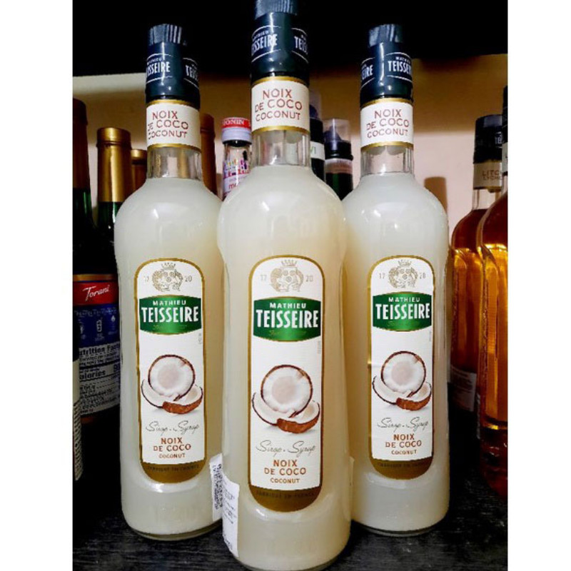Siro Teisseire Chính Hãng 700ml Đủ Hương Vị Dành Cho Pha Chế Chuyên Nghiệp, Syrup Pha Chế Cao Cấp