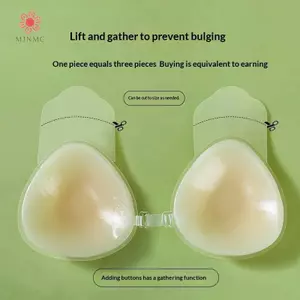 Cặp núm vú silicon tái sử dụng, lót dính ngực thân thiện với da