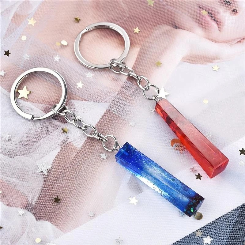 20 / 40 / 60 Chiếc Kim Loại Vít Chân Móc Khóa / Vòng Chia Móc Chìa Khóa Treo Mặt Dây Chuyền / DIY Túi Trang Sức Móc Chìa Khóa