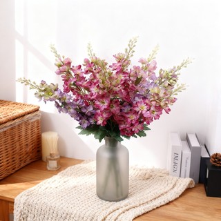 Hoa Giả Larkspur Delphinium Phi Yến Lụa 73cm Decor Trang Trí Nhà Cửa Đám Cưới Phòng Khách Cây Nhánh Dài Cao Cấp Đẹp Chân Thật Vintage Bắc Âu Ins DIY Sắp Xếp Đạo Cụ Chụp Ảnh Studio Ban Công Văn Phòng Quà Tặng Sang Trọng Nội Thất Không Gian Sống Tiệc Tùng