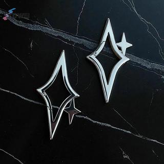 YOWEI Y2K Ngôi Sao Essential Icon Carabiner Móc Khóa Xe Chìa Khóa Gothic Ba Lô Trang Trí VN