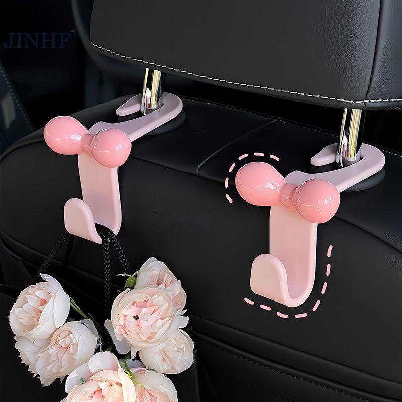 JINHF Ghế Ô Tô Móc Sau Nơ Lưu Trữ Móc Thời Trang Đa Năng Đồ Lặt Vặt Lưng Bảo Quản Móc Phụ Kiện Nội Thất HOT
