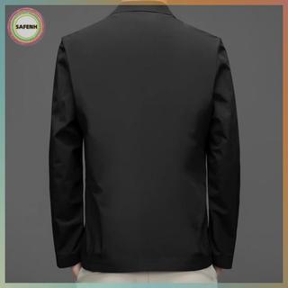SAFENH Men 's Casual zer Nhẹ Bộ đồ công sở Áo khoác Mourning Top VN