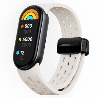 Dây đeo silicon thoáng khí Dây đeo khóa từ tính cho vòng đeo tay SmartBand Xiaomi Mi Band 10 / 9 / 8