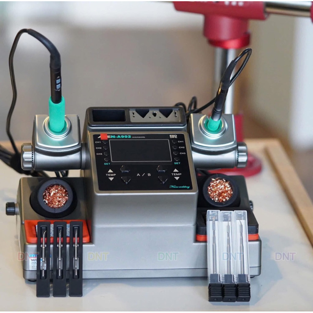 Máy Hàn Aifen A902 Tặng 2 tay hàn + 6 mũi hàn ( C210 & C115)