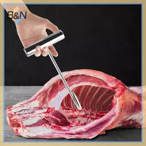 B & N Bếp Xúc Xích Thịt xông khói Chế Biến Thịt T Móc T-Handle Thịt Boning Móc Cho Nhà Bếp Cửa Hàng Đồ Tể Nhà Hàng BBQ Dụng Cụ.