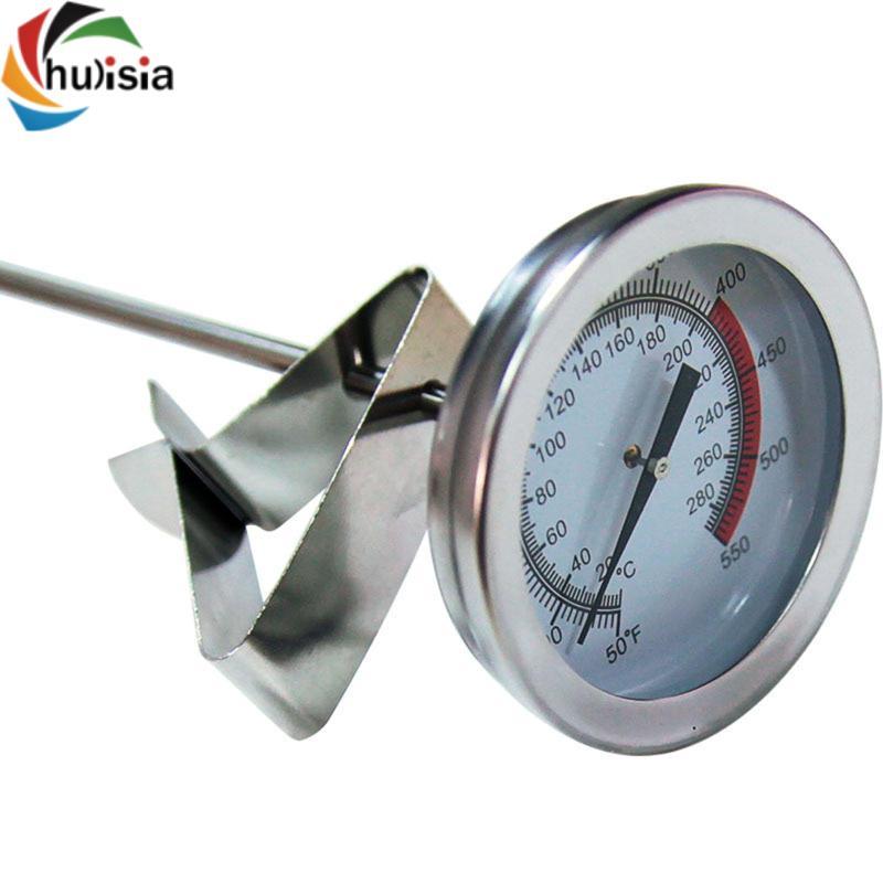 Nhiệt kế kỹ thuật số để nấu ăn và chiên với cực dài cho thịt và BBQ