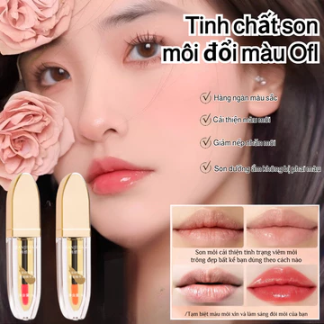 ✨Đổi Màu Tự Nhiên/Không Dính Ly🌿Son Dưỡng Đa Năng Đổi Màu/Tinh Dầu Môi Lâu Trôi/Dưỡng Chất Phục Hồi Môi Hữu Cơ Giảm Nếp Nhăn/Dưỡng Ẩm Sâu Serum Phục Hồi Môi Tổn Thương/Dưỡng Môi Chuyên Sâu Ban Đêm