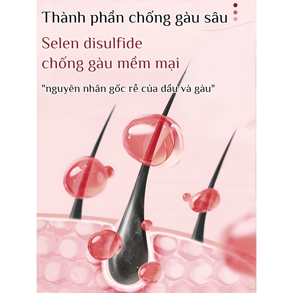Dầu Gội Selen Sulfide Dịu Nhẹ Da Đầu Giảm Gàu - 💪Thành Phần Selen Sulfide/Dịu Nhẹ Da Đầu🌿Dầu Gội Giảm Gàu Hiệu Quả/...