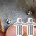50 / 100 / 150 Chiếc Đầu Móng Tay Mở Rộng Ổ Đĩa Búa - Đinh Tán Mở Rộng Hợp Kim Nhôm - Gõ Loại Vít Móng Tay - Gia Đình Đinh Vít Khai Thác Nhỏ — ảnh 2