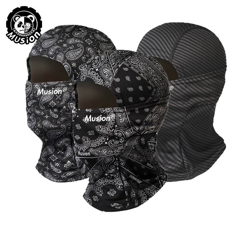 Musion Balaclava Bandana Mũ Trùm Đầu Bandana Mũ Trùm Đầu Cho Đi Xe Đạp Trượt Băng Câu Cá Chống Tia uv Che Nắng Mũ Trùm Đầu