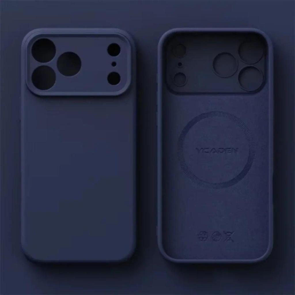 Ốp Điện Thoại Bảo Vệ Chống Sốc Chính Thức Cho Apple IPhone 17 Pro Max 16 15 14 13 12 Ốp Lưng Mềm Silicon Trơn
