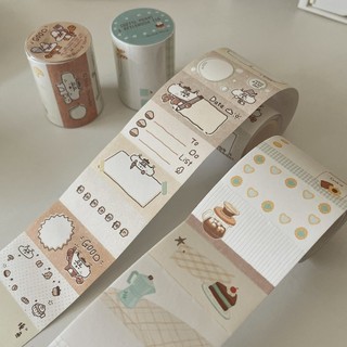 Sticky note mini dạng cuộn Rolling Island có thể xé