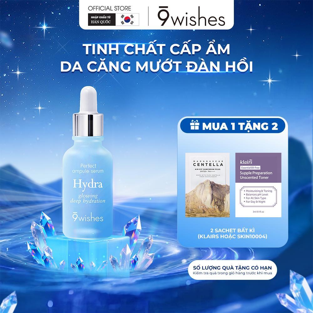 Tinh Chất Dưỡng Ẩm 9 Wishes Hydra Skin Ampule II 30ml
