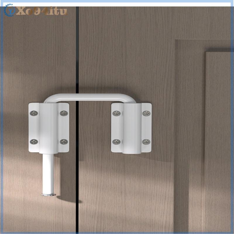 XOITU 1 Cái Khóa Chốt Cửa Hợp Kim Nhôm 90 / 180 Độ Chốt Cổng An Toàn Chống Trộm Khóa Bu Lông Cửa Khóa Cửa Phần Cứng VN