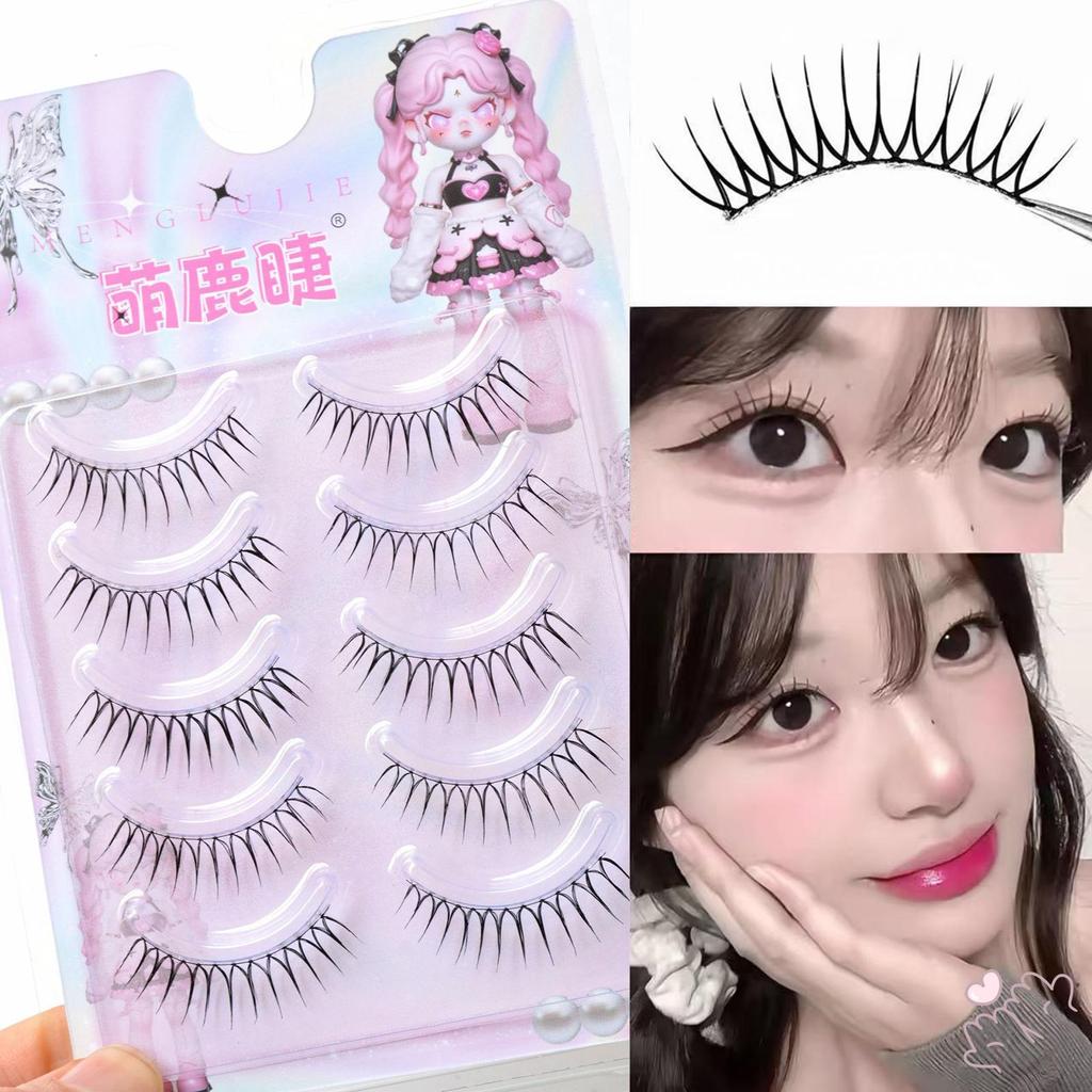 5 Cặp Lông Mi Giả Một Mảnh Liền Mạch Dải Có Thể Tái Sử Dụng Hàng Mi Hoàn Hảo Phù Hợp Với Sử Dụng Hàng Ngày
