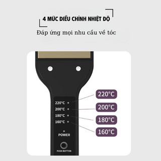 Máy Duỗi,Ép Tóc Kemei 4 Cấp Độ Nhiệt Làm Nóng Nhanh,Duỗi Thẳng Mượt Tự Nhiên, Không Làm Hư Hại Tóc