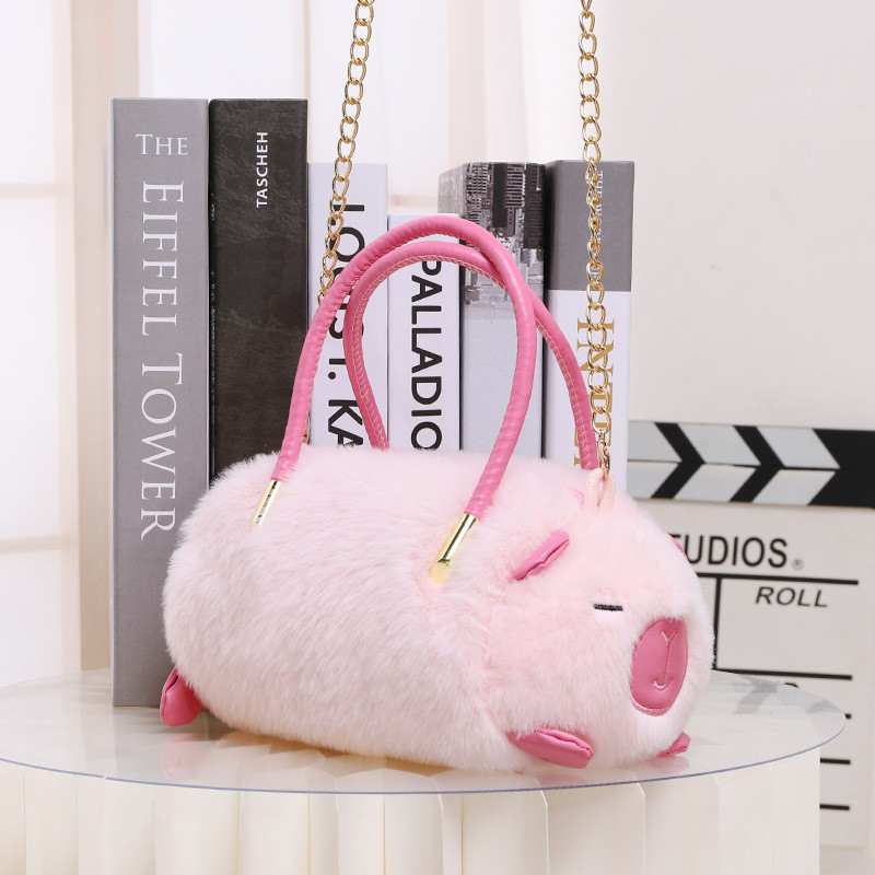 Kapibara Túi Hoạt Hình Sang Trọng Túi Thời Trang Đi Lại Di Động Túi Đeo Vai Capybara Cầm Tay Đeo Vai Túi 1203