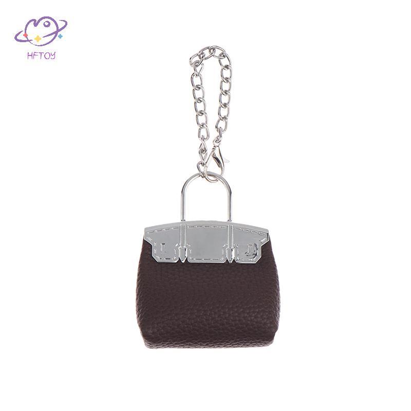 HFTOY Thời Trang Túi Nhỏ Móc Khóa Đơn Giản Móc Khóa Túi Nữ Quyến Rũ Túi Xách Mặt Dây Chuyền DIY Phụ Kiện Cô Gái Quà Tặng ~