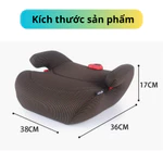 Ghế ngồi ô tô cho trẻ từ 3-12 tuổi Ghế ngồi trên xe hơi, đệm ngồi oto cho bé, ghế ngồi xe hơi trẻ em — ảnh 5