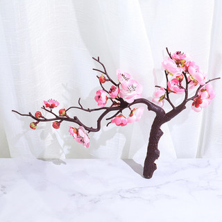 Hoa Mai Giả Decor Trang Trí Tết Cành Đào Đông Đẹp Như Thật 36cm Phụ Kiện Cắm Bình Cao Cấp Lụa Nhựa Nhiều Màu Sắc Đỏ Hồng Trắng Quà Tặng Ý Nghĩa May Mắn Tài Lộc Sang Trọng Hiện Đại Văn Phòng Khách Bàn Làm Việc