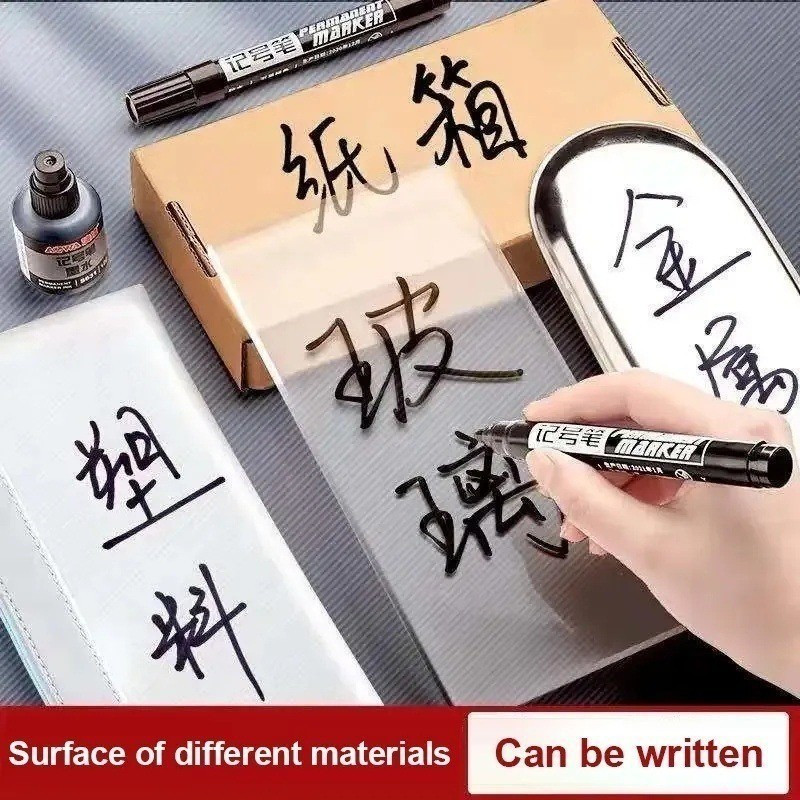 10 / 20 / 30 Cái Bút đánh dấu vĩnh viễn / Bút mực chống nước điểm mịn 1,5mm / Bút đánh dấu khô nhanh