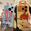 Ốp điện thoại tai cặp đôi Judy Nick có sẵn Thích hợp cho iPhone17 / 16promax Vỏ điện thoại iPhone14 / 15 / 13 / 12Xs