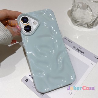 Vỏ Cho IPhone 17 11 16 13 15 12 14 Pro Max XR X XS Max 14 16 15 6 7 8 Plus SE 2020 Vỏ Cao Cấp Ruffles Lượn Sóng Đơn Giản