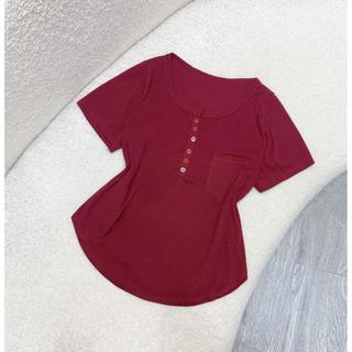 Áo Thun Nữ Bigsize Đính Cúc Sành Điệu Vải Gân Tăm Co Giãn Vạt Bầu Che Bụng A274+A330