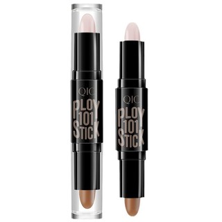 Kem che khuyết điểm hai đầu Bút che khuyết điểm Ba chiều Làm sáng da mặt V-Face Makeup Fixing Shadow Pen Mỹ phẩm Chống thấm nước, Làm sáng tông màu da, Kem che khuyết điểm, Lâu trôi, Sửa đổi tông màu da, Lỗ chân lông vô hình, Không dễ F