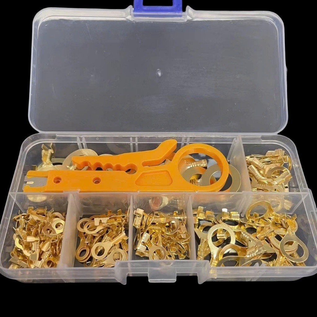 【24h】Set 150 Đầu Nối Dây Điện 3.2-10.2mm Nhiều Loại Tiện Dụng Cho Xe Hơi Chất Liệu Cao Cấp, Tăng Hiệu Quả Công Việc, Giá