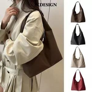 Túi đeo chéo JKDESIGN, Túi đeo vai bằng da sáp dầu họa tiết Burst, Túi Tote da mềm PU thiết kế đơn giản lớn Sử dụng du lịch