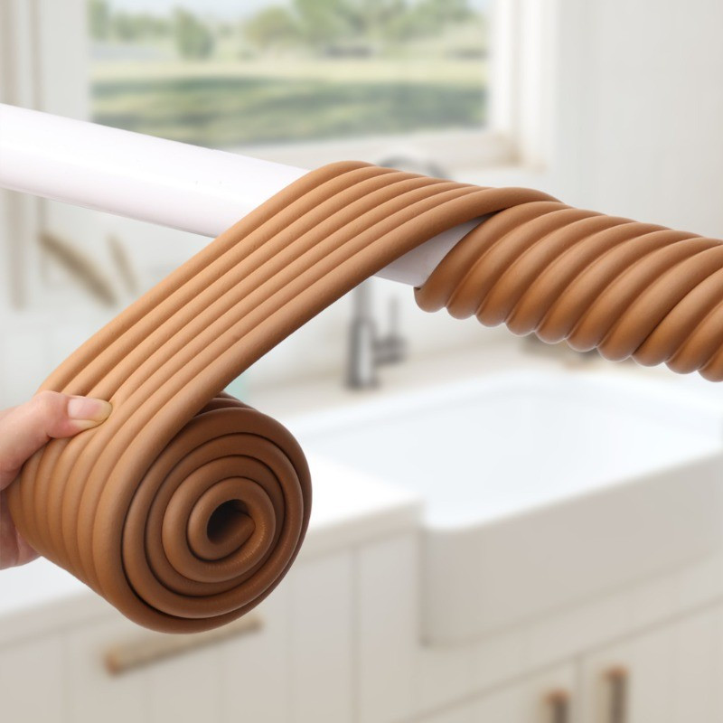 1 / 3 / 5Rolls Tấm bảo vệ góc cạnh bàn Dải đệm / Dải xốp bảo vệ chống va đập dày cho bé