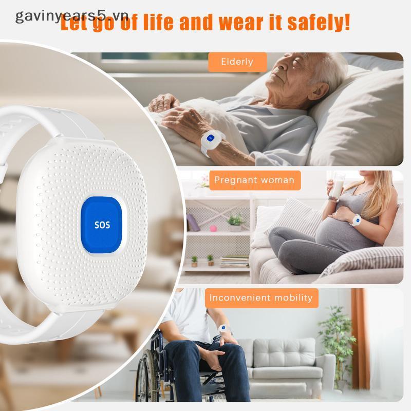 # gavin # Chống nước Tuya Smart Wifi An toàn Vòng tay SOS Cảnh báo khẩn cấp Đồng hồ SOS Báo động mùa thu Người cao tuổi Nút hoảng loạn cuộc gọi SOS.