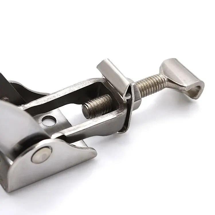 DK602 Hộp Dụng Cụ Khóa Cửa Tủ Phần Cứng Thiết Bị Công Nghiệp Hộp Thép Không Gỉ Chốt Khóa