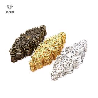 Đầu nối trang sức handmade DIY bằng gỗ hình hoa, bộ 20 cái