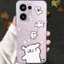 Ốp Điện Thoại Chó Dễ Thương Cho Huawei Pura 90 80 70 ART Pro Plus Ultra Mate 80 Pro Max 70 Pro Plus 60 40 RS 20 Youth Lite Y5 Nova 15 Pro Ultra 5G Vỏ Hoạt Hình Trong Suốt Bìa Mềm