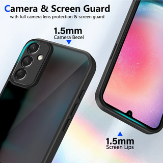 Dành Cho Samsung Galaxy M34 5G Ốp điện thoại Cứng Mờ Da-Cảm Giác Mềm Khung TPU Chống Sốc Mỏng Mỏng Bao