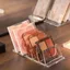 Giá đỡ mỹ phẩm FAVORITEGOODS, Hộp sắp xếp bảng phấn mắt cao Acrylic, Khay đựng phấn má hồng đa chức năng Mini