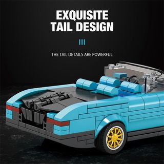 Zhen Brick Rolls-Royce Khối Xây Dựng Trong Nước Đua Tương Thích Lego Lắp Ráp Đồ Chơi Đồ Trang Trí Mô Phỏng Mô Hình Bé Trai Quà Tặng 8.3 QRX3
