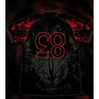 GC12 Stranger Things 5 jersey dạo phố Áo thun ngắn tay áo thun GC12