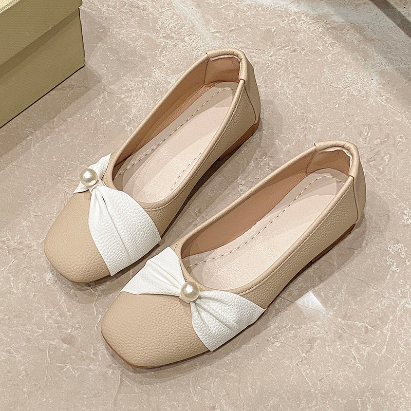 Giày Đế Bằng Nữ Atikota Slip-on Thời Trang Ngọt Ngào Cổ Tích Đa Năng Thoải Mái Nhẹ Đế Bằng Thường Ngày