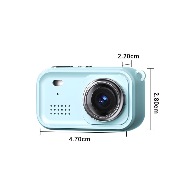 Máy ảnh kỹ thuật số hành động Mini ANN 1 47 inch Thân máy Phản hồi nhanh Bắn tăng cường khả năng nhìn đêm