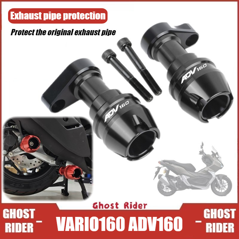 Dành Cho Xe HONDA VARIO160 ADV160 Bánh Trước Thanh Trượt Bảo Vệ Xả Tai Nạn Thanh Bảo Vệ