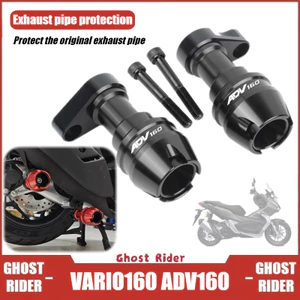 Dành Cho Xe HONDA VARIO160 ADV160 Bánh Trước Thanh Trượt Bảo Vệ Xả Tai Nạn Thanh Bảo Vệ