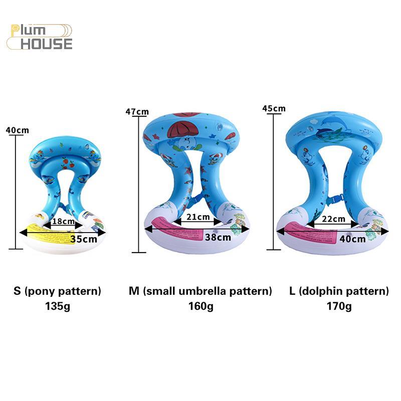 PlumHOUSE Áo Bơi Trẻ Em Có Túi Khí, Phù Hợp Cho Các Bé Vui Chơi
