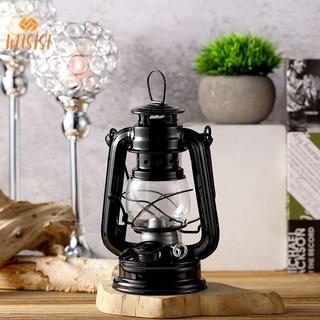 Đèn dầu hỏa cổ điển màu đồng 19cm - Perfect cho cắm trại và chụp ảnh