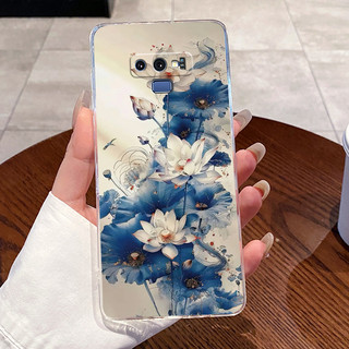 Ốp Lưng Cho Samsung Galaxy Note 9 Note 8 Thẩm Mỹ Sang Trọng Dễ Thương Thoáng Mát Bé Trai Bé Gái Trong Suốt Silicon Mềm TPU Ốp lưng Ốp Lưng
